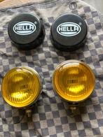 Oldtimer 2 Hella gele verstralers met covers diameter 13 cm, Ophalen of Verzenden, Nieuw