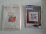2 KERST BORDUUR KAARTEN, Ophalen of Verzenden, Nieuw, Overige thema's, Overige typen