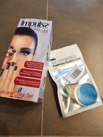 nagelset - Impulse color gel + ronde stempels, Overige kleuren, Ophalen of Verzenden, Zo goed als nieuw, Handen en Nagels