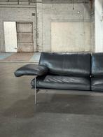 B&B Italia Diesis | Leer (NIEUWSTAAT), Bank Hoekbank Bankstel Bankje Loungebank Banken Chaise Lounge., Driepersoons, 75 tot 100 cm