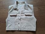 Hifever spijker gilet, hesje, maat L, Kleding | Dames, Bodywarmers, Ophalen of Verzenden, Zo goed als nieuw, Maat 38/40 (M), Beige
