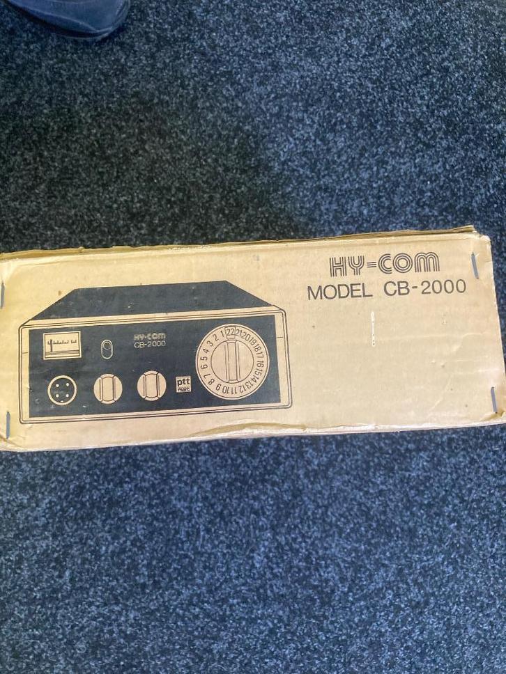 Hy-com CB 2000 compleet in doos, Telecommunicatie, Zenders en Ontvangers, Gebruikt, Ophalen of Verzenden
