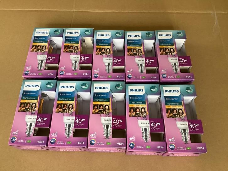 Philips SceneSwitch Dimbare LED-lampen 3 standen plug&play, Huis en Inrichting, Lampen | Losse lampen, Nieuw, Led-lamp, Minder dan 30 watt