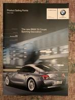 Product informatie brochure BMW Z4 coupe E85 2006 zgan., BMW, BMW, Ophalen of Verzenden, Zo goed als nieuw