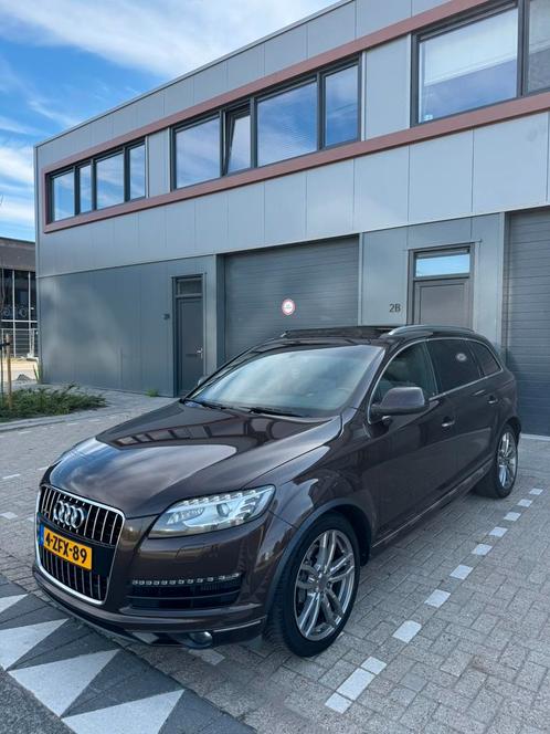 Audi Q7 3.0 TDI 176KW Quattro Tiptr. 7ST 2011 Bruin, Auto's, Audi, Particulier, Q7, 4x4, ABS, Achteruitrijcamera, Adaptive Cruise Control