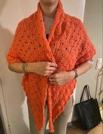 Oranje Gehaakte Sjaal, Ophalen of Verzenden, Zo goed als nieuw
