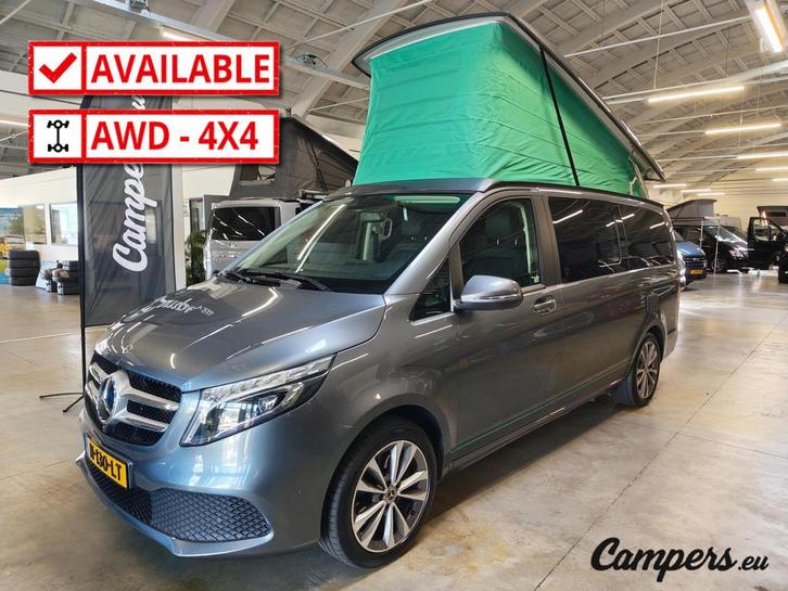 Mercedes-Benz MARCO POLO V300 4Matic ArtVenture, Caravans en Kamperen, Campers, Bedrijf, tot en met 4, Buscamper of Camperbus