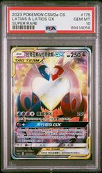 Latios Latias GX Chinese PSA 10, Ophalen of Verzenden, Nieuw, Losse kaart, Foil