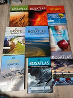 9x Bosatlas  Nederland Voedsel Energie Veiligheid onderwijs, Boeken, Atlassen en Landkaarten, Bosatlas, 2000 tot heden, Ophalen of Verzenden