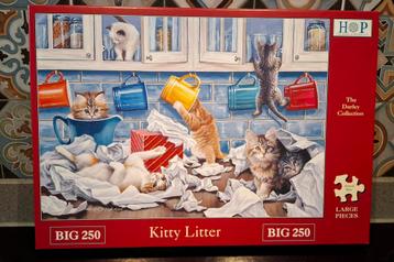 Hop Puzzel 250 XL - Kitty litter  beschikbaar voor biedingen