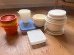 Tupperware set - 17 delig, Huis en Inrichting, Keuken | Tupperware, Ophalen, Zo goed als nieuw, Geel, Bus of Trommel