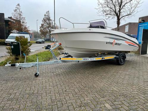 Consoleboot 115 mercury buitenboord, Watersport en Boten, Vis- en Consoleboten, Zo goed als nieuw, 70 pk of meer, 3 tot 6 meter