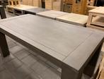 Nieuwe Eiken Eetkamertafel - Donkergrijs - 180x90cm, Huis en Inrichting, Tafels | Eettafels, Ophalen, Eikenhout, Nieuw, 50 tot 100 cm