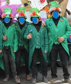 Slipjas heren groen, Kleding | Heren, Carnavalskleding en Feestkleding, Ophalen of Verzenden, Gedragen, Overige maten, Carnaval