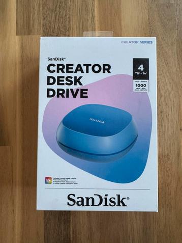 SanDisk Desk Drive Creator Series – Nieuw in doos beschikbaar voor biedingen