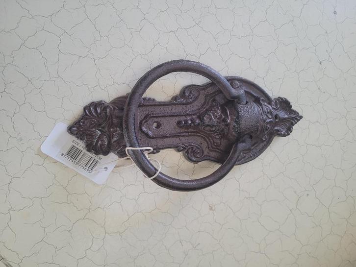 gietijzeren deurklopper, Antiek en Kunst, Curiosa en Brocante, Ophalen of Verzenden