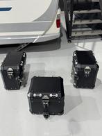 BMW GS adventure kofferset zwart aluminium 3-delig, Motoren, Accessoires | Koffers en Tassen, Ophalen, Zo goed als nieuw