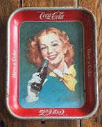 Coca Cola dienblad, Ophalen of Verzenden, Gebruikt, Reclamebord