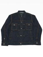 MOMOTARO JEANS Lot. MXOT1104 13oz Selvedge Denim Jacket, Momotaro Jeans, Blauw, Ophalen of Verzenden, Zo goed als nieuw