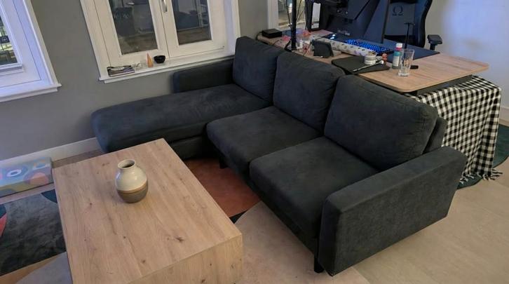 Free corner sofa – pickup TODAY, Huis en Inrichting, Banken | Sofa's en Chaises Longues, Gebruikt, Tweepersoons, 150 tot 200 cm
