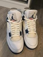 Jordan 4 Midnight Navy, Nike Air Jordan, Verzenden, Blauw, Sneakers of Gympen