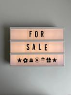 Lightbox/lichtbox lettertjes en figuurtjes, Verzenden, Nieuw