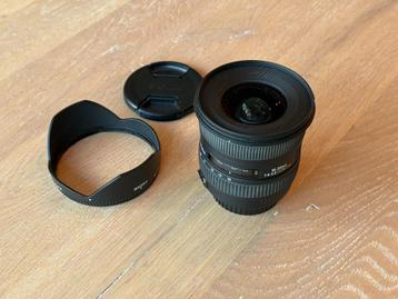 Sigma 10-20 mm F4 -5.6 DC HSM (Canon)   beschikbaar voor biedingen