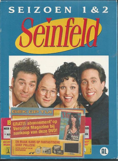 Seinfeld seizoen 1 & 2, Cd's en Dvd's, Dvd's | Tv en Series, Nieuw in verpakking, Komedie, Alle leeftijden, Ophalen of Verzenden