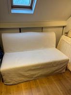 LYCKSELE LÖVÅS 2-zits slaapbank - Ransta naturel, Ophalen, Gebruikt, 150 tot 200 cm, Tweepersoons