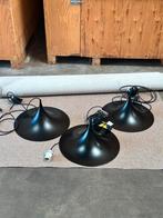 Gubi Semi Hanglampen Zwart - Set van 3, Ophalen of Verzenden, Gebruikt, Metaal, Minder dan 50 cm