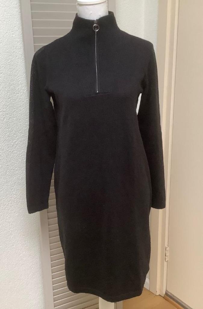 Zwart gebreid Cecil jurkje maat S, Kleding | Dames, Jurken, Maat 36 (S), Zwart, Boven de knie, Ophalen of Verzenden
