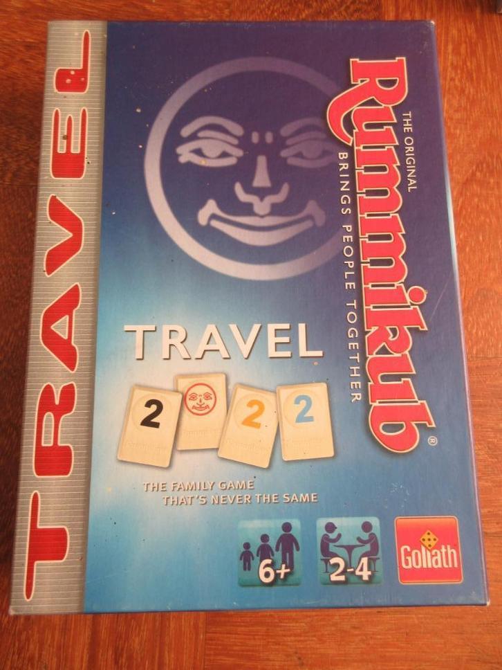 Rummikub travel, Hobby en Vrije tijd, Gezelschapsspellen | Overige, Gebruikt, Een of twee spelers, Drie of vier spelers, Ophalen of Verzenden