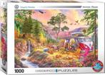 Eurographics - VW Bus-Campers Paradise - 1000 stkjes, Hobby en Vrije tijd, Denksport en Puzzels, Nieuw, Ophalen of Verzenden, 500 t/m 1500 stukjes