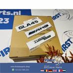 W156 H247 GLA KLASSE GLA45 AMG LOGO SET ZWART 2013-2022 45 B, Ophalen of Verzenden, Gebruikt, Mercedes-Benz