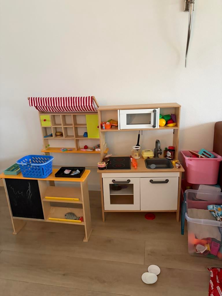 Ikea speelkeuken en winkeltje, Kinderen en Baby's, Ophalen, Gebruikt