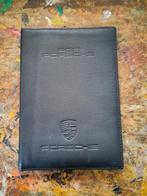 Porsche Kenteken Etui - Zwart Leder, Ophalen of Verzenden
