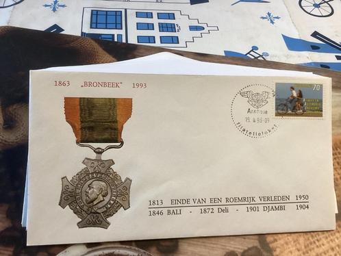 No2607 Veldpost herdenking Bali Deli Djambi 19-2-1993 Heb oo, Postzegels en Munten, Postzegels | Eerstedagenveloppen, Onbeschreven