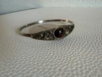 S001/Vintage Bronzen Brutalist armband -AMBER, Overige materialen, Gebruikt, Verzenden, X