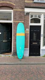 Olaian softtop surfboard 8ft 8.0 8”0 surfplank, Ophalen, Zo goed als nieuw, Longboard, Met koord