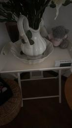 side tafeltje, Huis en Inrichting, Tafels | Sidetables, Ophalen, Zo goed als nieuw, 25 tot 50 cm, Rechthoekig