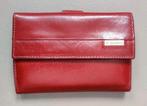 Rode leren portemonnee - nette staat, Ophalen of Verzenden, Rood