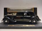 Citroen 15 CV Traction zwarte velgen Maisto metal 1:18 KRD, Hobby en Vrije tijd, Modelauto's | 1:18, Ophalen of Verzenden, Zo goed als nieuw