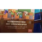 Minecraft Dekbedovertrek 240x220 + 2 Slopen - Nieuw!, Overige kleuren, Dekbedovertrek, Ophalen of Verzenden, Nieuw