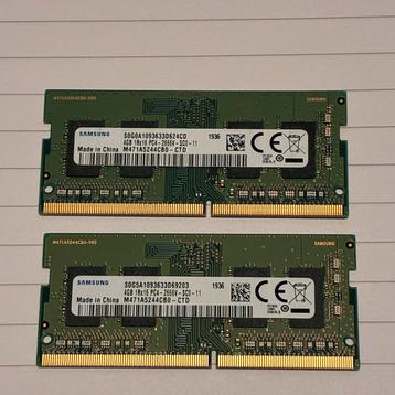 2x4GB ddr4 PC4-2666V (2666Mhz) beschikbaar voor biedingen