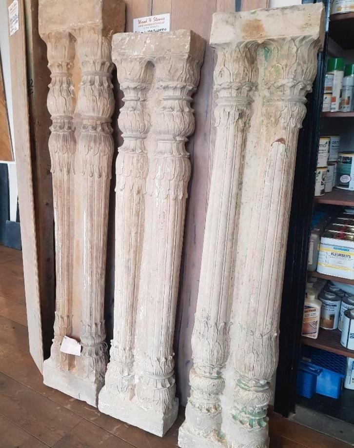 ANTIEKE BOUWMATERIALEN ANTIEK 18E EEUWSE ZUILEN 167 CM HOOG, Huis en Inrichting, Woonaccessoires | Zuilen en Pilaren, Nieuw, Ophalen of Verzenden
