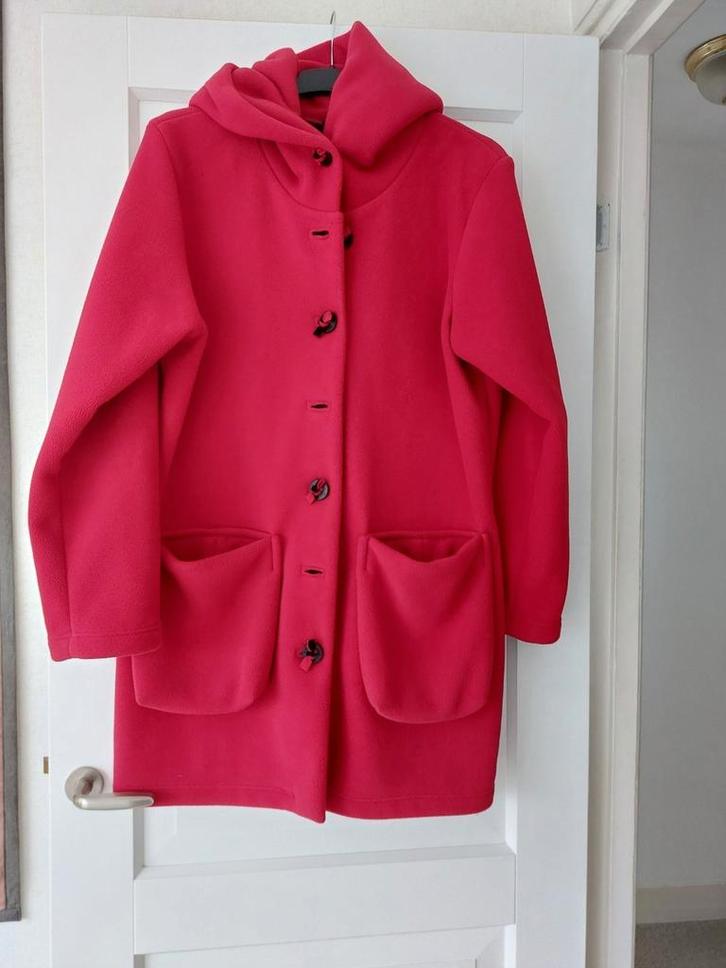 Fleecejas van Boris Industries, Kleding | Dames, Jassen | Zomer, Zo goed als nieuw, Rood, Ophalen