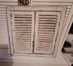 Houten steigerhout spiegel, Ophalen of Verzenden, Zo goed als nieuw