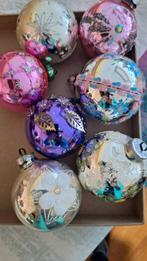 Kerstballen- gekleurd- vintage, Ophalen of Verzenden