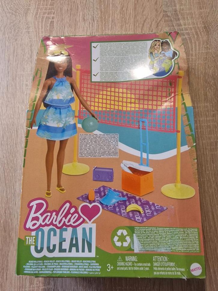 Barbie The Ocean Beach Volleybal Set - Nieuw!, Kinderen en Baby's, Speelgoed | Poppen, Nieuw, Barbie, Ophalen of Verzenden