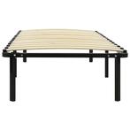 Metalen bed bedframe 90x200 cm zwart GRATIS BEZORGD!, 90 cm, Eenpersoons, Verzenden, Zwart